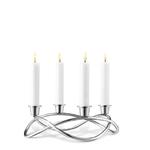 Georg Jensen SEASON Świecznik Czteroramienny ze Stali Polerowanej w sklepie internetowym DesignForHome.pl