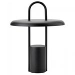 Stelton PIER Bezprzewodowa Lampa LED 25 cm / Czarna w sklepie internetowym DesignForHome.pl