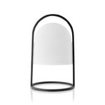 Eva Solo LANTERN Lampka Solarna 30 cm Czarna / Biały Klosz w sklepie internetowym DesignForHome.pl