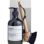 Meraki HOME Dozownik - Ekologiczny Płyn do Mycia Naczyń 490 ml Forest Garden + Szczotka do Naczyń - Zestaw Prezentowy w sklepie internetowym DesignForHome.pl