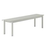 Muuto LINEAR Ławka Ogrodowa / Stalowa 170 cm Szara w sklepie internetowym DesignForHome.pl