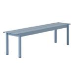 Muuto LINEAR Ławka Ogrodowa / Stalowa 170 cm Niebieska w sklepie internetowym DesignForHome.pl