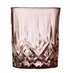 Lyngby Glass SORRENTO Kolorowe Szklanki do Drinków, Whisky 320 ml 4 Szt. / Różowe w sklepie internetowym DesignForHome.pl