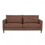 Bloomingville THESS Kanapa - Sofa Tapicerowana / Brązowa w sklepie internetowym DesignForHome.pl