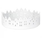 Rader CITY Misa Dekoracyjna Domki 20 cm / Biała w sklepie internetowym DesignForHome.pl