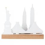 Rader CITY SKYLINE Świecznik z Motywem Miasta / Nowy Jork w sklepie internetowym DesignForHome.pl