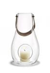 Holmegaard DESIGN WITH LIGHT Lampion - Świecznik Transparentny 16 cm w sklepie internetowym DesignForHome.pl