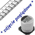 Kondensator elektrolityczny SMD 1uF/50V 4*5,3mm w sklepie internetowym CentrumElektroniki.pl