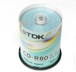 Płyta CD-R TDK 700MB bez opakowania w sklepie internetowym CentrumElektroniki.pl