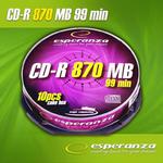 Płyta CD-R 870mb Esperanza bez opakowania w sklepie internetowym CentrumElektroniki.pl
