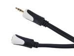 Przewód, kabel 3,5 wtyk stereo-3,5 gniazdo stereo 1m Cabeltech Basic Edition w sklepie internetowym CentrumElektroniki.pl