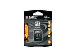 Karta pamięci micro SDHC 4GB Class 4 z 1 adapterem SD Emtec w sklepie internetowym CentrumElektroniki.pl