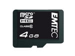 Karta pamięci 4GB microSD z adapterem SD class 10 Emtec w sklepie internetowym CentrumElektroniki.pl