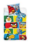 Pościel Angry Birds 160x200 Komiks Carbotex w sklepie internetowym Decoarty.pl