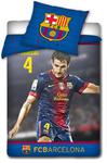 Pościel FC Barcelona 160x200 Fabregas 8089 w sklepie internetowym Decoarty.pl