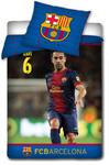 Pościel FC Barcelona 160x200 Xavi 8119 w sklepie internetowym Decoarty.pl