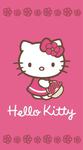 Ręcznik Hello Kitty 50x90 Kwiatki Ciemny Różowy 0798 w sklepie internetowym Decoarty.pl