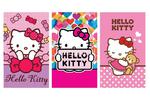 Ręcznik Hello Kitty 30x50 komplet 3szt 7612 Detexpol w sklepie internetowym Decoarty.pl