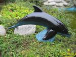 Delfin - figurka ceramiczna ogrodowa w sklepie internetowym i-ceramika.pl
