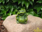Żaba mała - figurka ceramiczna ogrodowa w sklepie internetowym i-ceramika.pl
