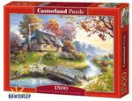 Puzzle 1500 el. Cottage Castorland w sklepie internetowym Bawisklep.pl