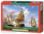 Puzzle 3000 el. Combat betwen Franch and English c w sklepie internetowym Bawisklep.pl