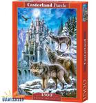 Puzzle 1500 el. Wolves and Castle Castorland w sklepie internetowym Bawisklep.pl