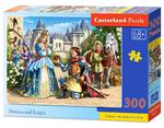 Puzzle 300 PREMIUM Princess and Knight Castorland w sklepie internetowym Bawisklep.pl