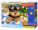 Puzzle 300 PREMIUM Puppy on a Picnic Castorland w sklepie internetowym Bawisklep.pl