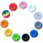 Nakładki na gałki analogowe do X360/PS4 (kolorowe) (2szt.) w sklepie internetowym Gekon 
