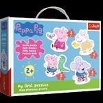 Puzzle Baby Classic - Urocza Świnka Peppa 36086 Trefl w sklepie internetowym Gaworek