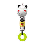 Zabawka piszcząca z gryzakiem Zebra Zack 634 BabyOno w sklepie internetowym Gaworek