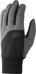 Rękawiczki 4F H4Z22-REU003 - szary melanż w sklepie internetowym eStilex