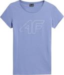 T-shirt damski 4F SS23TTSHF583 - denim w sklepie internetowym eStilex