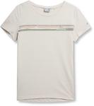 T-shirt damski z bawełny organicznej 4F SS23TTSHF275 - beż w sklepie internetowym eStilex