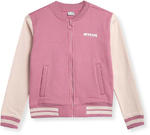 Bluza dziewczęca 4F JAW23TSWSF641 - różowa w sklepie internetowym eStilex