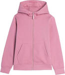 Dziewczęca bluza 4F JAW23TSWSF636 - różowa w sklepie internetowym eStilex