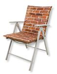 Poduszka na krzesło ogrodowe 8710 Cegła w sklepie internetowym eStilex