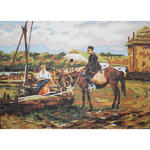 Kanwa J6203 Jan Brandt "Rozmowa przy studni" - 30x40cm w sklepie internetowym Nadodatek.pl