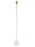 Złota lampa wisząca z kloszem KIAR L 110308/N w sklepie internetowym goldsun-lampy