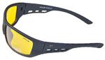 Okulary UV samochodowe zwiększające kontrast żółte i ochrony przed promieniowaniem uv w sklepie internetowym Latarka.biz