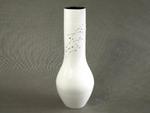 Wysoki biały wazon ceramiczny 58cm [AZ01907] w sklepie internetowym A-Z-Decor.pl