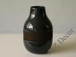 Glazurowany wazon ceramiczny z korkiem 21cm [000370] w sklepie internetowym A-Z-Decor.pl