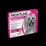 Boehringer Ingelheim Frontline Tri-Act, preparat od pcheł i kleszczy dla psów 2-5 kg, 3 pipety w sklepie internetowym etamicus.pl/