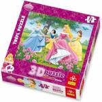 Trefl: Puzzle 3D 72el. Disney Księżniczki: Różany ogród w sklepie internetowym Sklep-onyks.pl