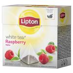 Herbata eksp. LIPTON piramidka White Tea Raspberry w sklepie internetowym Biurowe-zakupy.pl