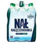 Woda NAŁĘCZOWIANKA op.6 1,5l. - gazowana w sklepie internetowym Biurowe-zakupy.pl