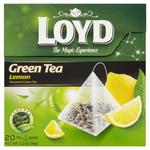 Herbata eksp. LOYD piramid. 20t. Green Lemon w sklepie internetowym Biurowe-zakupy.pl