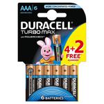 Bateria DURACELL Turbo AAA LR3 op.4 + 2 free w sklepie internetowym Biurowe-zakupy.pl