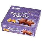 Alpejskie mleczko MILKA 350g. Czekoladowe gwiazdki w sklepie internetowym Biurowe-zakupy.pl